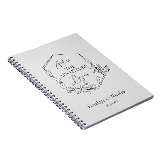 そして冒険の計画結婚が始まる ノートブック (右側)