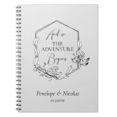 そして冒険の計画結婚が始まる ノートブック (正面)