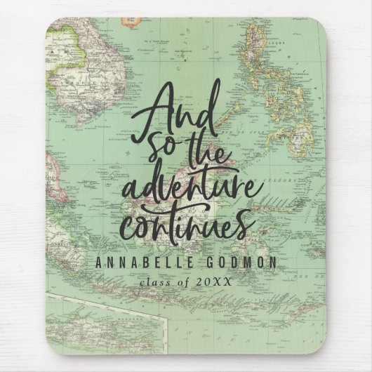 そして冒険は続く マウスパッド (正面)