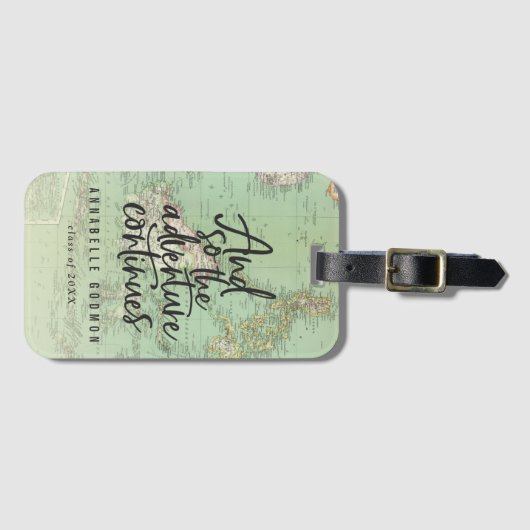 そして冒険は続く ラゲッジタグ (正面横)