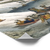 そして冬の朝 ポスター (角)