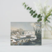 そして冬の朝 ポストカード (スタンド正面)