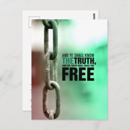 そして君は真実を知るだろう ポストカード (正面/裏面)