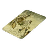 そして妖精の歌 – アーサー・ラッカム マグネット (左側)