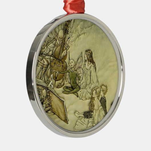 そして妖精の歌 – アーサー・ラッカム メタルオーナメント (右)