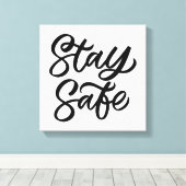 そして安全を保つ キャンバスプリント (インサイチュ (ウッドフロア))