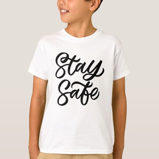 そして安全を保つ Tシャツ (正面)