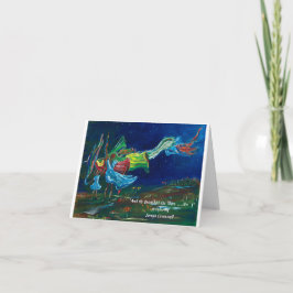 「そして彼は彼らに息を吹き込んだ」 no.3折り返しの挨拶 カード