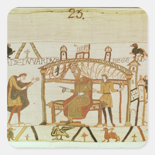 そして彼は来エドワード王の前に スクエアシール (正面)