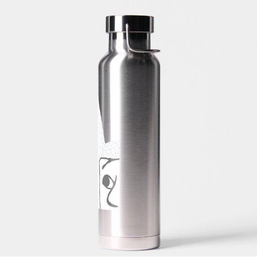 そして彼らは恐ろしい吠え声をあげた！ ウォーターボトル (左面)