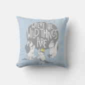 そして彼らは恐ろしい吠え声をあげた! クッション (正面)