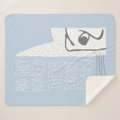 そして彼らは恐ろしい吠え声をあげた! シェルパブランケット (正面(横))