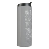 そして彼らは恐ろしい吠え声をあげた! タンブラー (回転左)