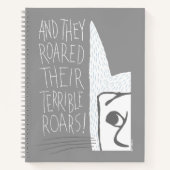 そして彼らは恐ろしい吠え声をあげた！ ノートブック (正面)