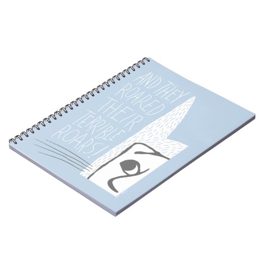 そして彼らは恐ろしい吠え声をあげた！ ノートブック (左側)