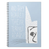 そして彼らは恐ろしい吠え声をあげた！ ノートブック (正面)