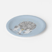 そして彼らは恐ろしい吠え声をあげた! ペーパープレート (アングル)