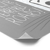 そして彼らは恐ろしい吠え声をあげた！ ポスター (角)