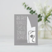 そして彼らは恐ろしい吠え声をあげた! ポストカード (スタンド正面)