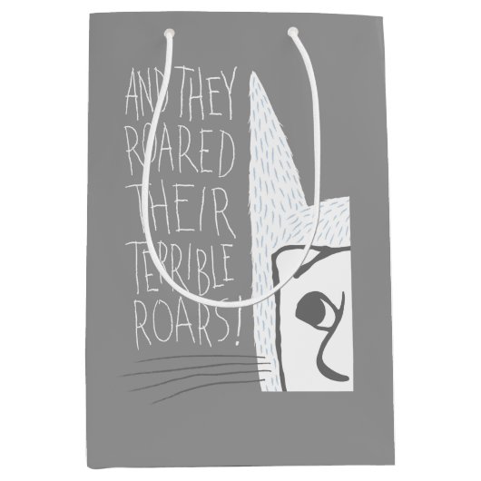 そして彼らは恐ろしい吠え声をあげた! ミディアムペーパーバッグ (正面)