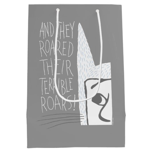 そして彼らは恐ろしい吠え声をあげた! ミディアムペーパーバッグ (裏面)