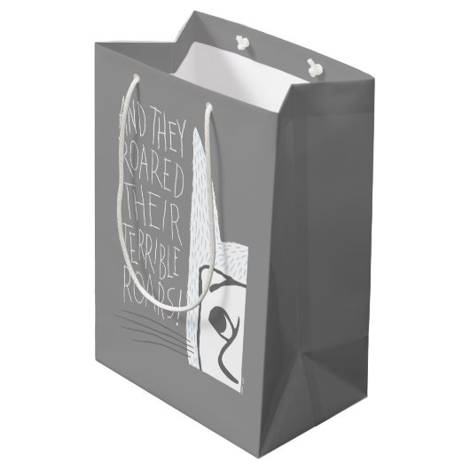 そして彼らは恐ろしい吠え声をあげた! ミディアムペーパーバッグ (裏面アングル)