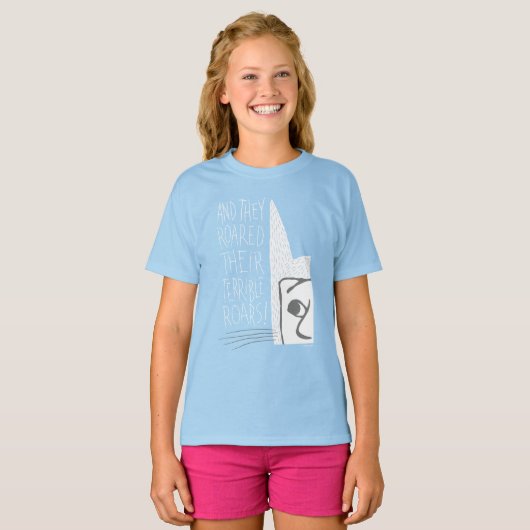 そして彼らは恐ろしい吠え声をあげた! Tシャツ (正面フル)