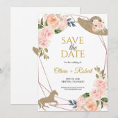 そして彼らは祭壇へ駆け出す！ダービーのテーマ セーブザデート (正面/裏面)