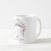 そして彼女はしかしありますが、少し、激しいです… コーヒーマグカップ (正面右)