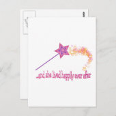 そして彼女はその後ずっと幸せに暮らした ポストカード (正面/裏面)