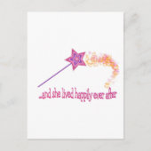 そして彼女はその後ずっと幸せに暮らした ポストカード (正面)