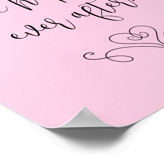 そして彼女はポスターの後ずっと幸せに暮らしていた ポスター (角)