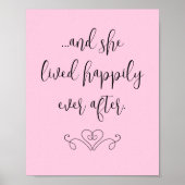 そして彼女はポスターの後ずっと幸せに暮らしていた ポスター (正面)