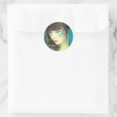 そして彼女は待つ ラウンドシール (バッグ)