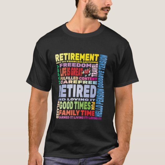 そして愛退職したするitフレーズ退職Gi Tシャツ (正面)
