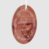 そして我々の冒険は2025年に始ま婚約したる オーナメント (正面)