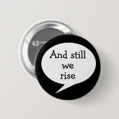 そして我々は立ち上がやる気を起こさせるり 缶バッジ (正面&裏面)