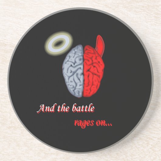 そして戦いは荒れ狂う(善悪) コースター (正面)