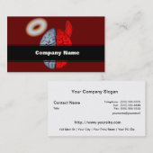 そして戦いは荒れ狂う（善悪） 名刺 (正面/裏面)