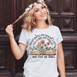 そして本の中にTシャツを忘れて行く Tシャツ