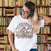 そして本の中にTシャツを忘れて行く Tシャツ