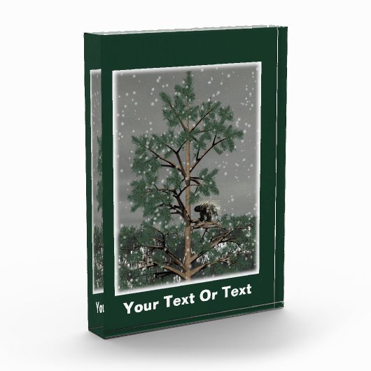 そして松の木に山嵐 フォトブロック (左)