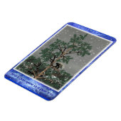 そして松の木に山嵐 マグネット (左側)