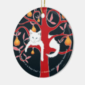 そして梨の木にペルシャ人… セラミックオーナメント (左)