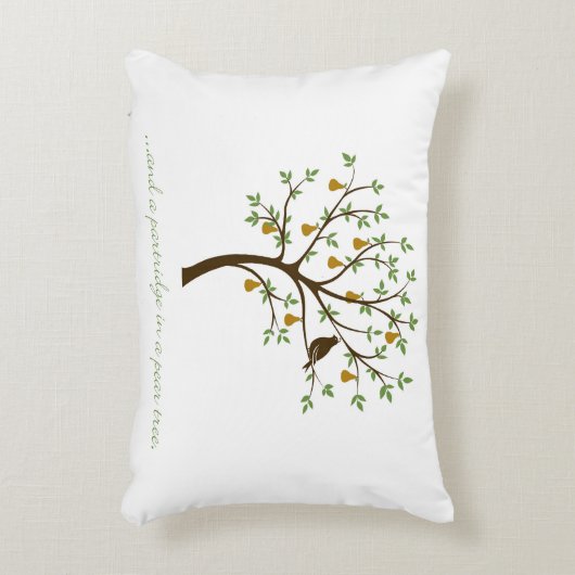 そして梨の木のパラッジ アクセントクッション (正面(垂直))