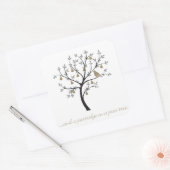 そして梨の木のパラッジ スクエアシール (封筒)