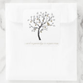 そして梨の木のパラッジ スクエアシール (バッグ)