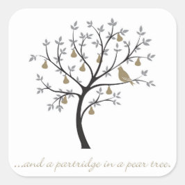 そして梨の木のパラッジ スクエアシール