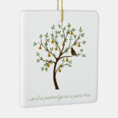 そして梨の木のパラッジ セラミックオーナメント (右)