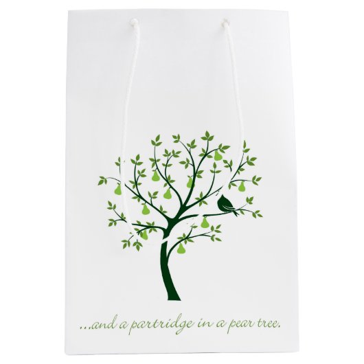 そして梨の木のパラッジ ミディアムペーパーバッグ (正面)